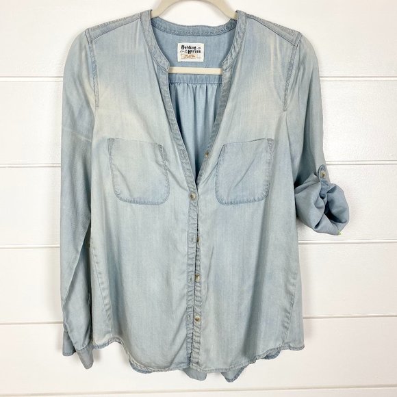 Anthropologie Button up shirt, XS. - Picture 2 of 4